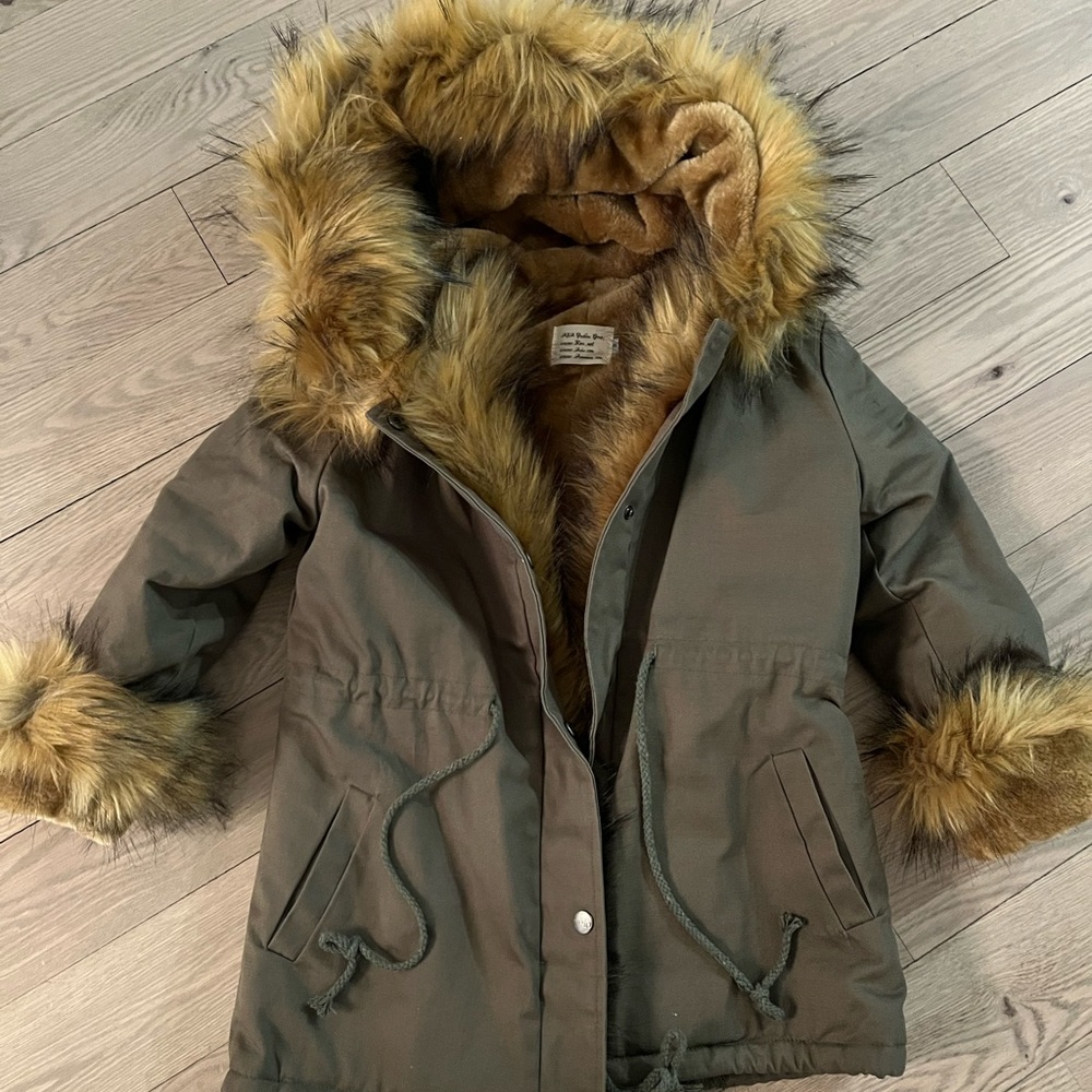 Faux Fur Toddler Jacket